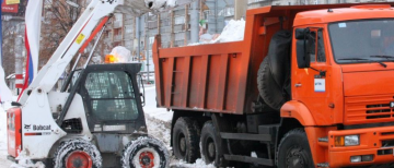 Открыт сезон на вывоз снега