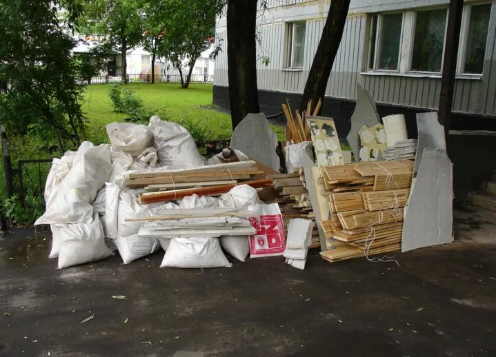 Вывоз мусора после ремонта квартиры, офиса от 4000 руб