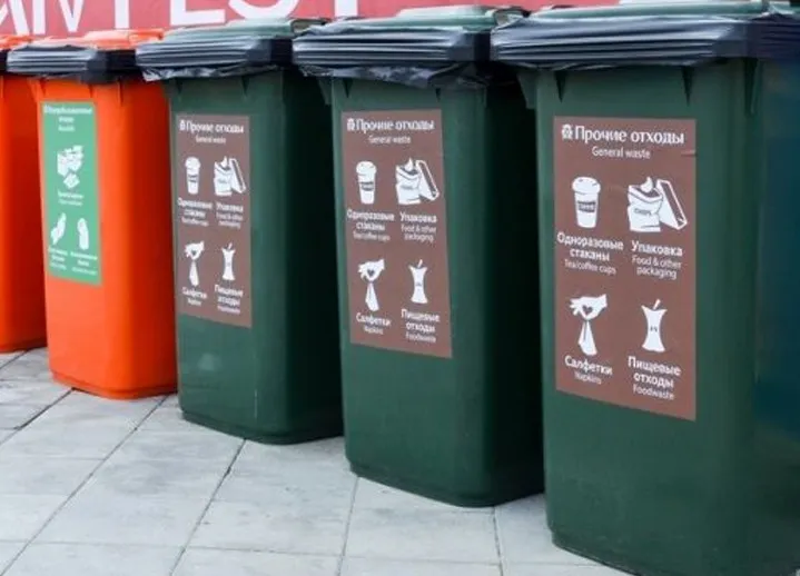 Вывоз мусора в Дзержинском контейнером 8 - 27 куб